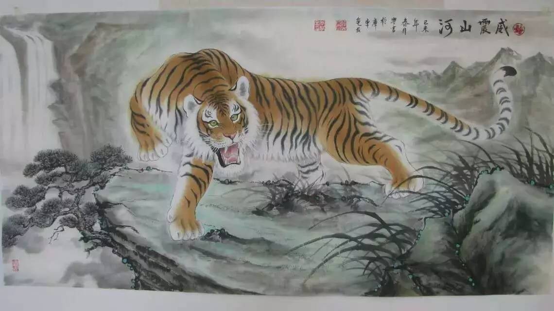 画虎名家-李学富作品展