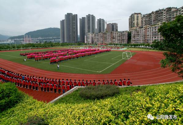 云阳最美中学评选快来为你的母校投一票吧