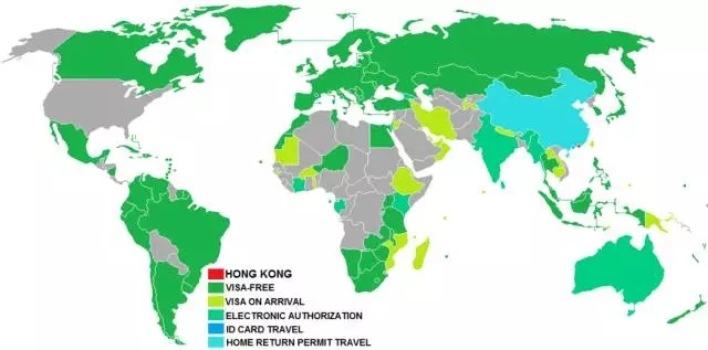 惊!香港护照可以免签那么多国家!