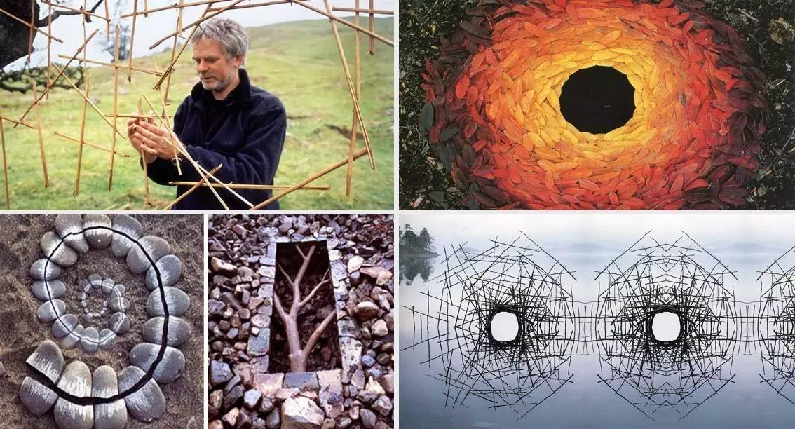 ②安迪·高兹沃斯 andy goldsworthy