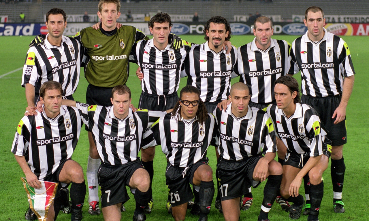 2000年的尤文图斯足球队 如今是最强的教练组