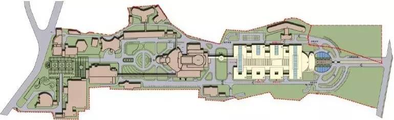 西南医院改扩建总体规划平面图