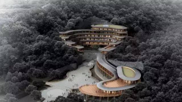 皋亭山生态旅游综合建设项目建成后,这幢楼的高度将达299米,成为杭州