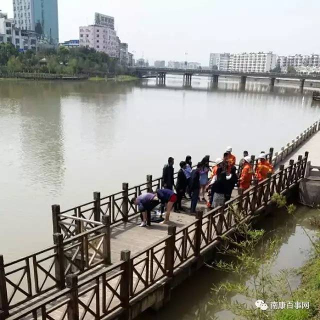 下午,南康东山桥又一名女子跳河!