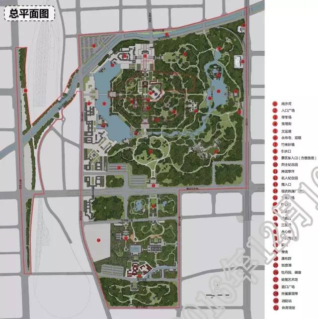 太原地标双塔寺将变身湖光山色的园林 ?规模相当于4个迎泽公园!图片