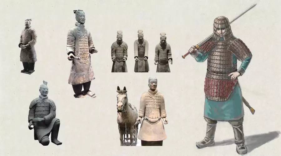胄,即头盔.二者结合可称为甲胄,它们是古代军人在战场上最可靠的伙伴.