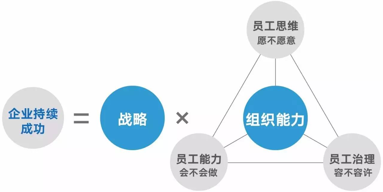 中国企业组织能力调研的方法论采用了杨国安教授提出的"杨三角理论"