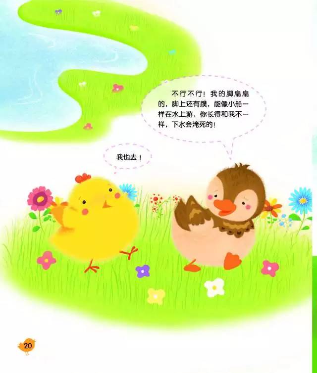 芳草绘本丨小鸡和小鸭