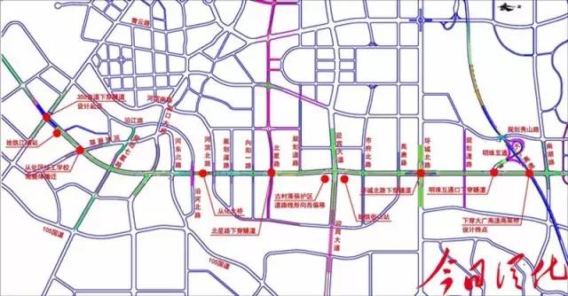 从化路网新格局:从化大道贯穿从化中心城区;北星路贯穿城北新区东西向