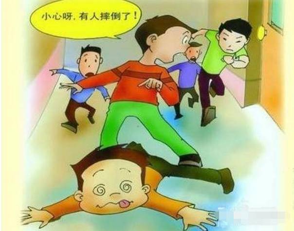 松涛小学开展防踩踏专题安全教育