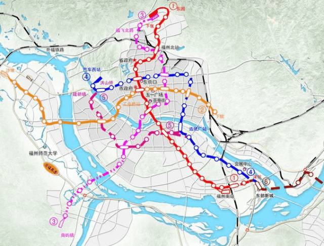 快看福州地铁三号线规划来了,29站有没有经过你家