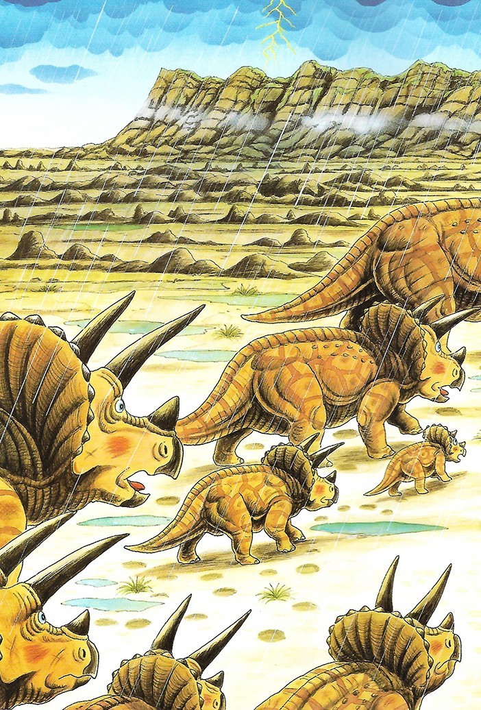 三角龙来到侏罗纪误入奇异世界