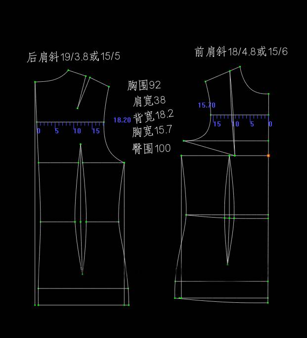 胸背厚度研究和新原型做无胸省变化