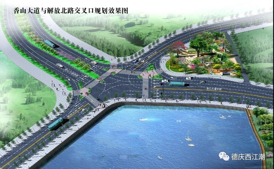德庆城西区有大规划啊!年内将完成多条新路建设,路通