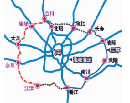 (避开渝遂路少云收费站)由铜梁收费站提前下道经319国道前往安居古城