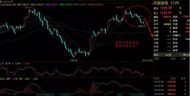 周评：黄金慢跌加速成必然，回调空头继续发力