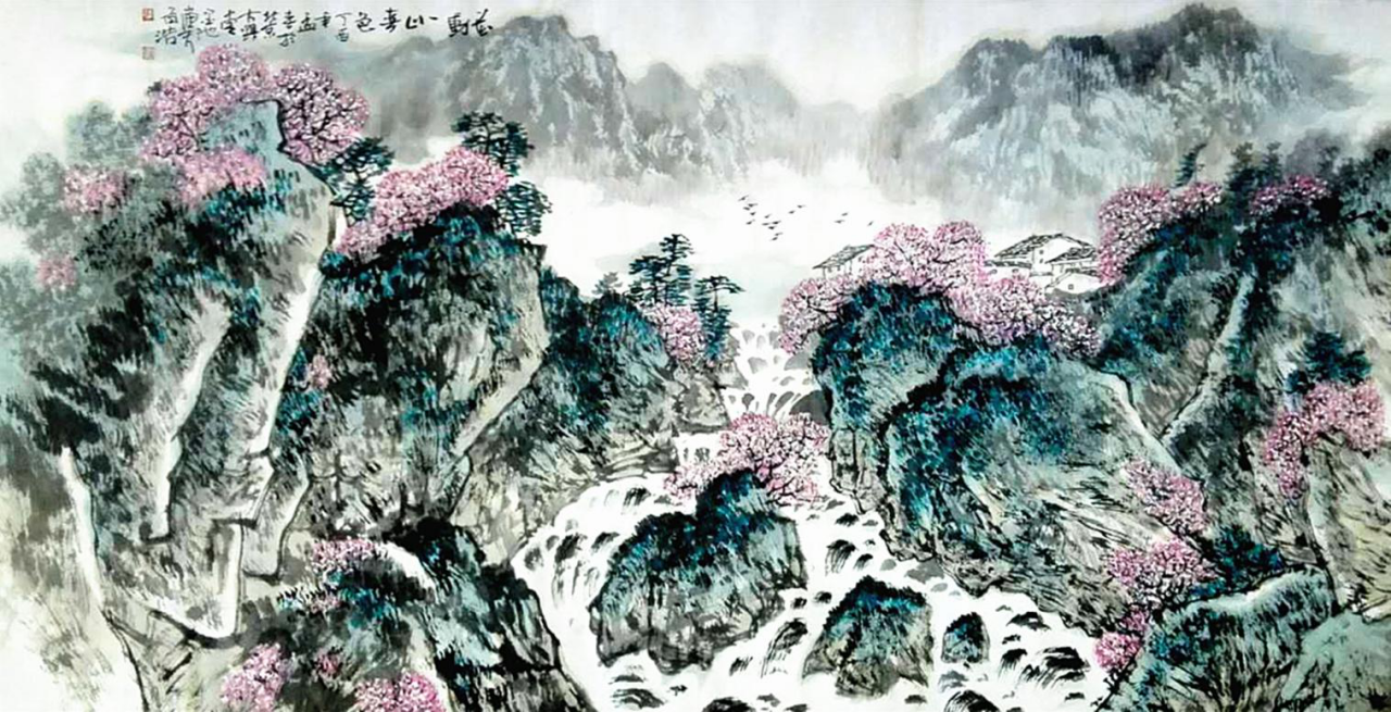 王首浩,号墨池渔夫,1962年生于福建,祖籍山东淄博人,居北京,职业画家