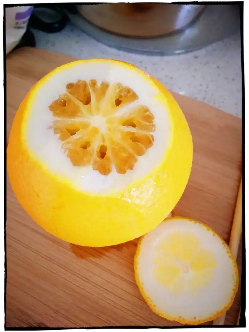 盐蒸橙子治小儿咳嗽之橙子皮散外寒，橙子肉可以清里热-图片5