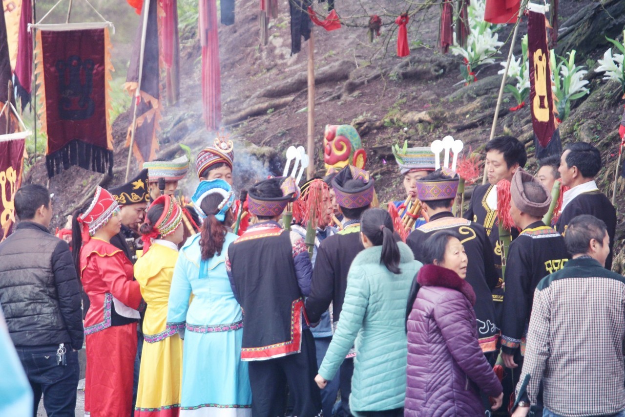 平正仡佬族祭树节带你领略别样的少数民族风情