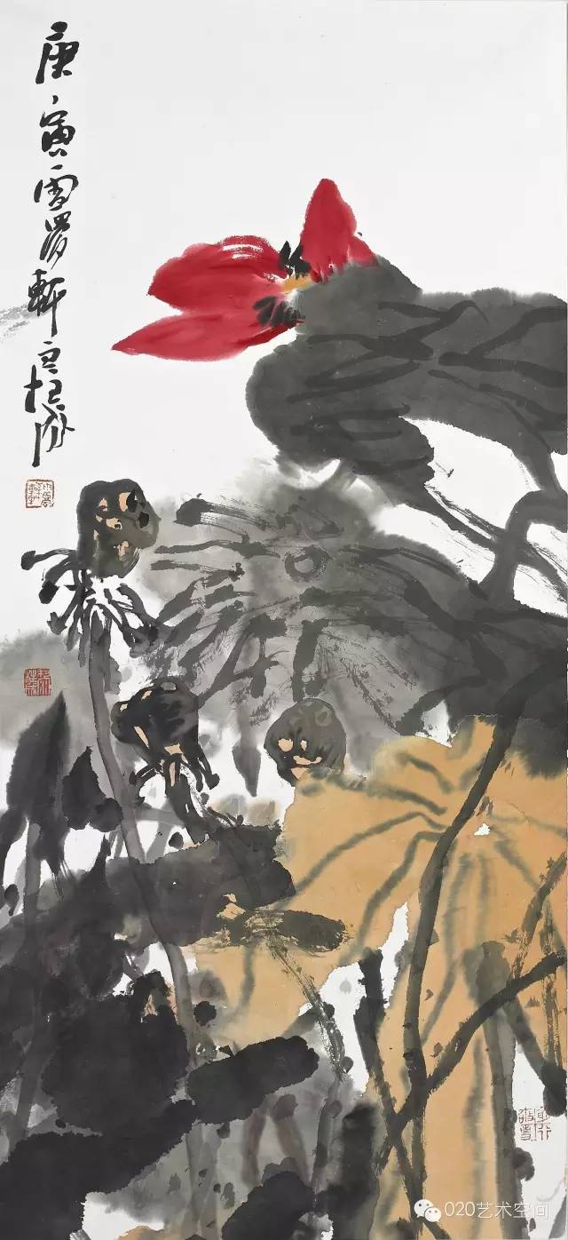 【5a现场】当代花鸟画美术家系列:苍浑气格——黎柱成中国画作品展|得