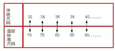 内衣尺码ab_内衣尺码对照表