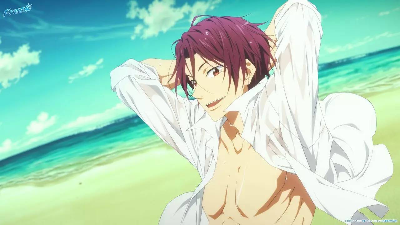 我会让你见到从未见过的景色.——松冈凛《free!男子游泳部》