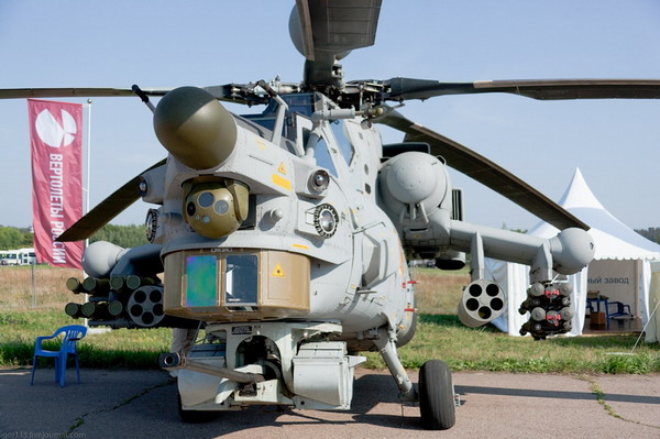 武装直升机长得像米老鼠 俄罗斯米-28武装直升机高清