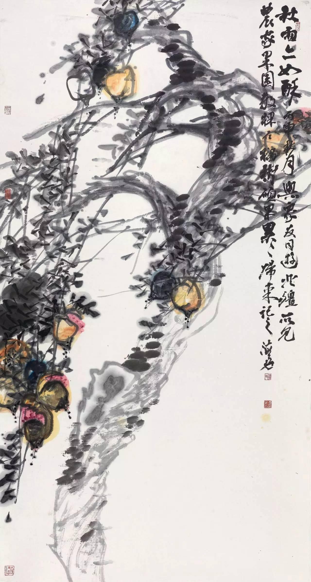 中国美院有风来刘海勇中国画新作展北京开展