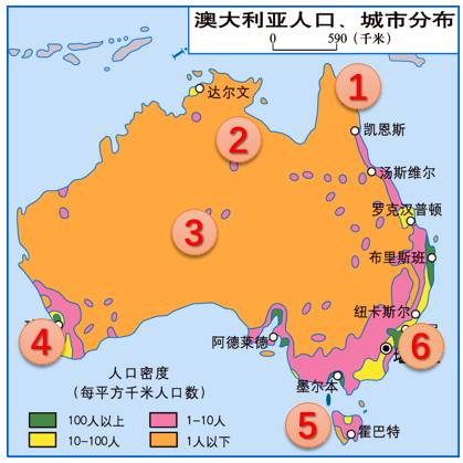 美国人口分布特点_美国人口分布