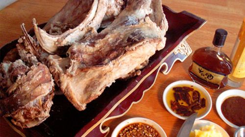 内蒙古传统特色美食--手把肉
