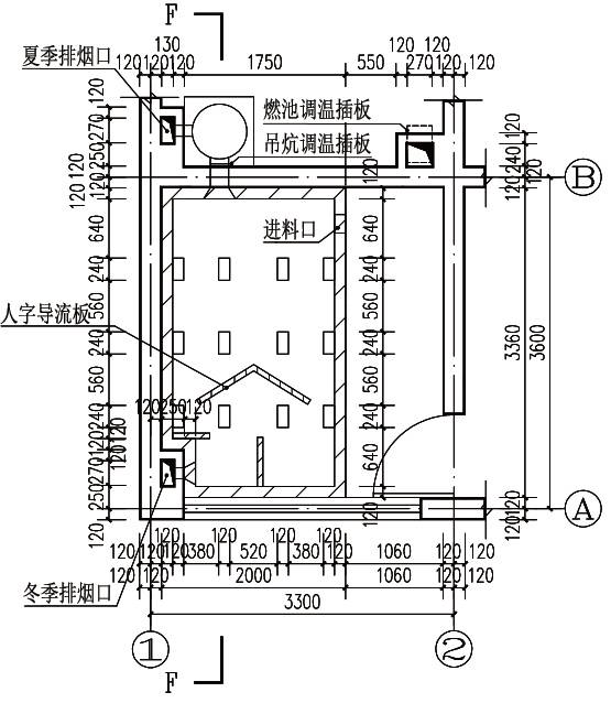 吊炕平面图