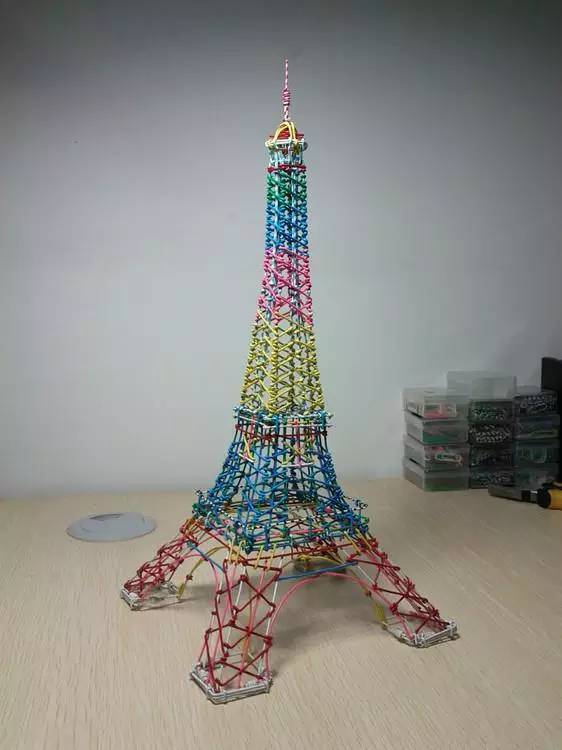 把手工变成艺术品是怎样的体验,看看这巴黎铁塔就知道了