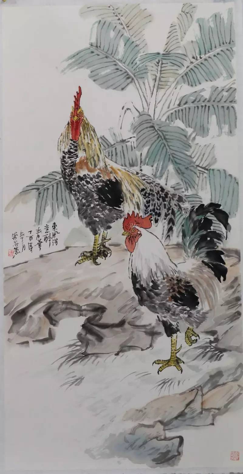 著名画家金涌焱老师最新绘画精品欣赏