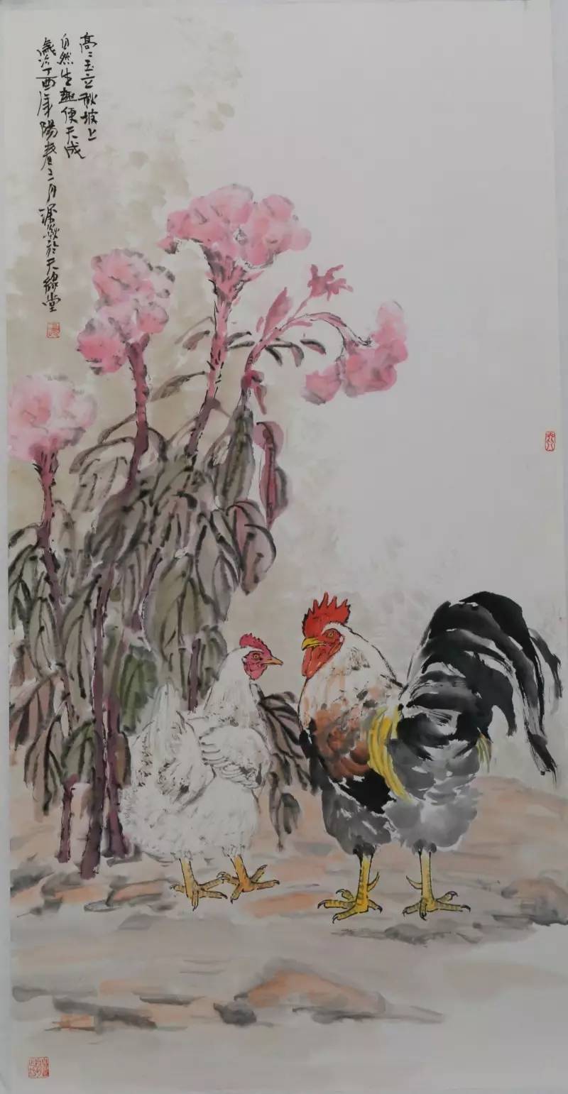 著名画家金涌焱老师最新绘画精品欣赏