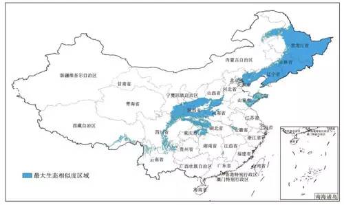 中国药材产地生态适宜性区划