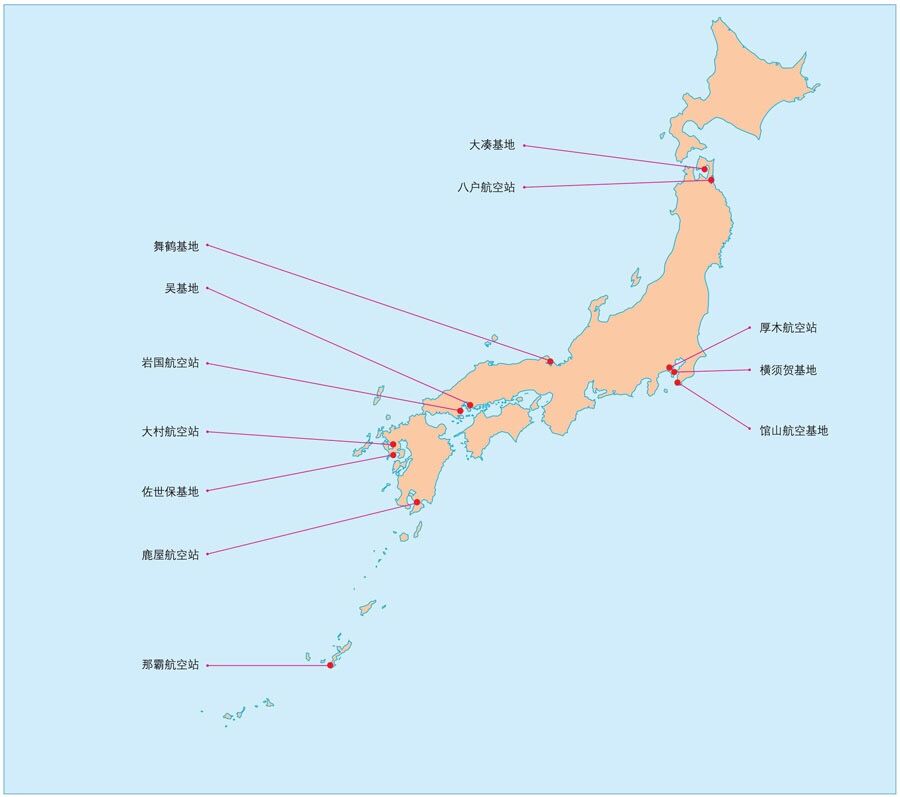 日本海上自卫队主要基地之——横须贺基地