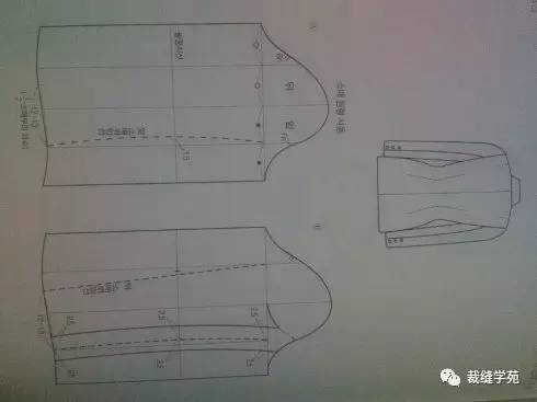 袖子与袖笼的吻合点不用管她,袖高