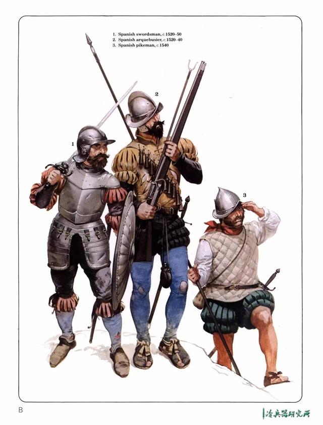 西班牙剑盾兵吊打瑞士长矛兵,却为何导致被淘