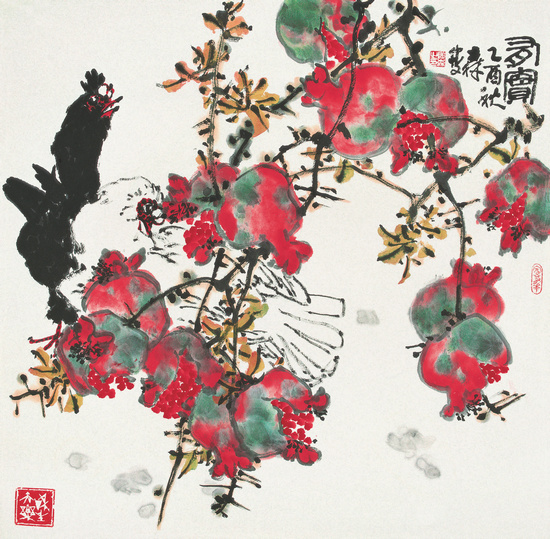 家山有花——郎森中国画作品展亮相第七届中国画节