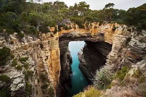 塔州四大奇观之四:tasman arch 塔斯曼拱门.