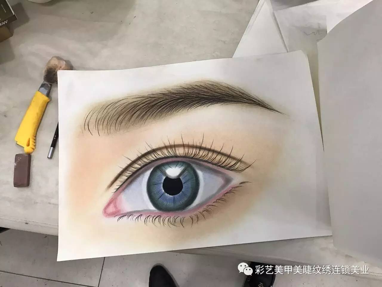 彩艺福州店 高级美妆素描班开课啦