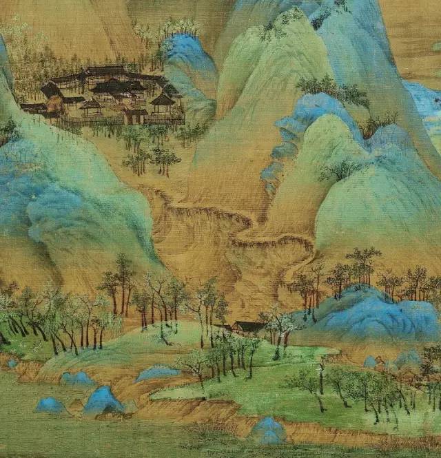曾得到宋徽宗赵佶的亲自传授,半年后即创作了《千里江山图》