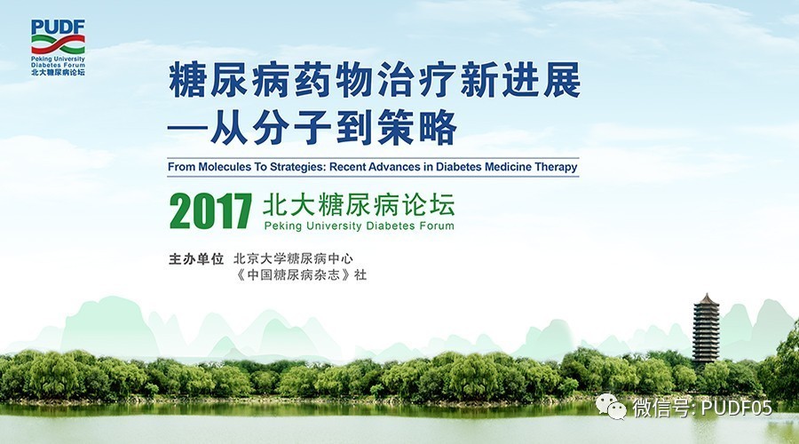 由北京大学糖尿病中心《中国糖尿病杂志》社联合主办的第十三届"2017