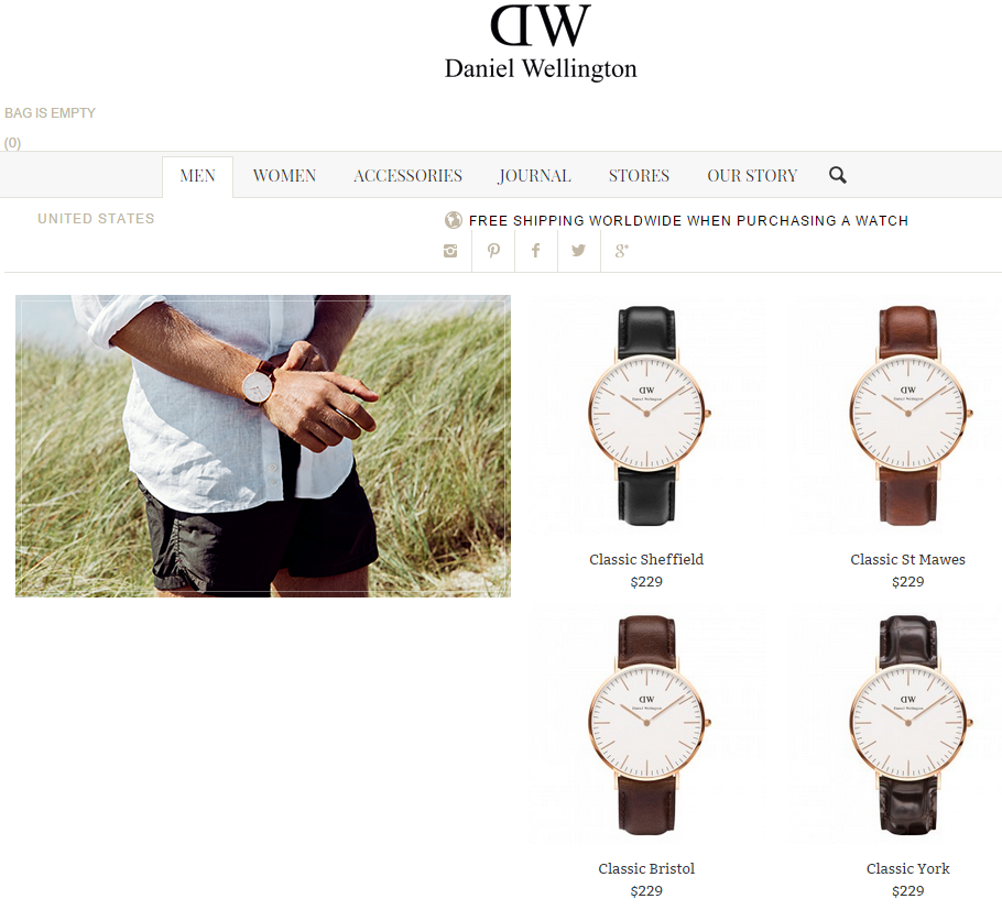 DW手表哪里购买最便宜,丹尼尔 · 惠灵顿购买