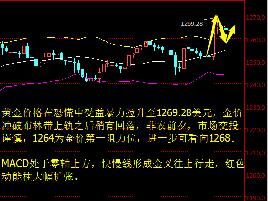 蔡邦国:非农多单完美止盈,午夜黄金空单解套