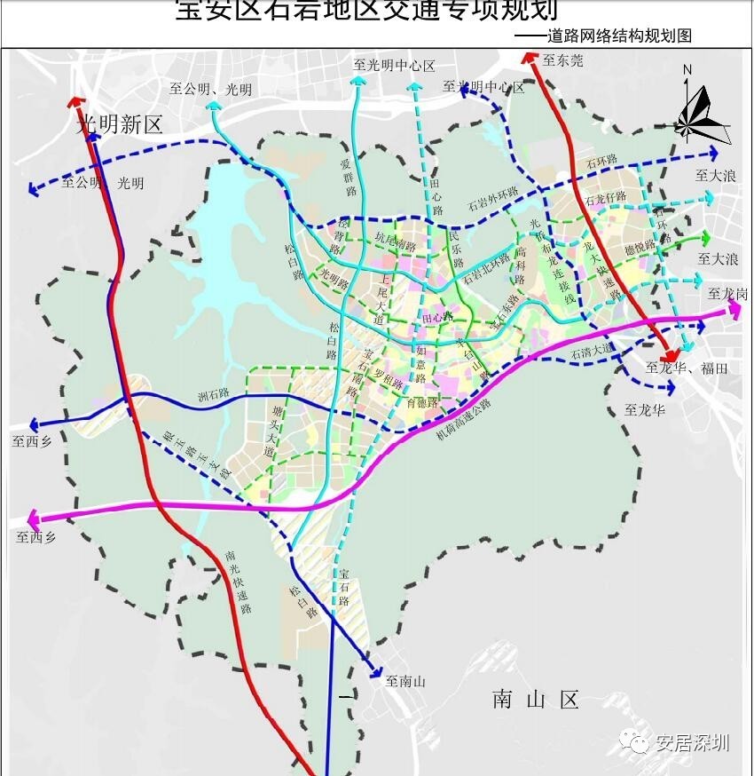 宝安石岩交通进行专项强力"升级"!地铁13号线初露真容!