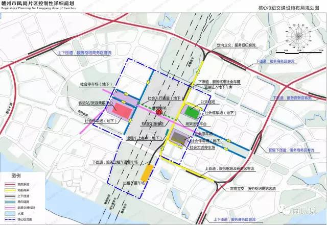 【重磅】赣州高铁片区控制性规划震撼出世,凤岗将迎来