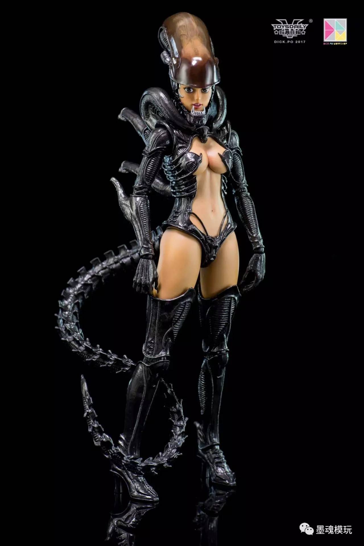 评测多人开箱hottoys16avp异形大战铁血战士异形女aliengirl