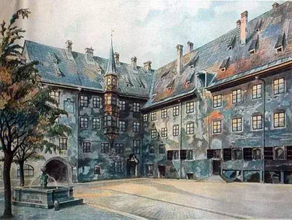 但是在维也纳和慕尼黑期间 是希特勒画作最高产的时期.