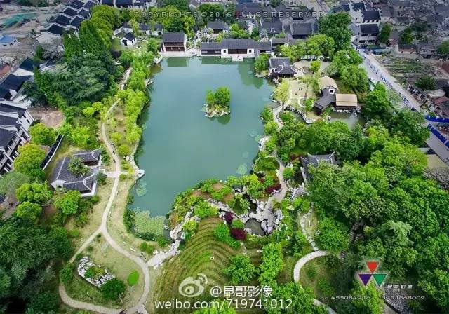 去了就被惊艳的 清末民初南京最大的私家花园——愚园 先上两张全景